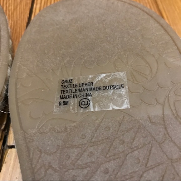 Los Angeles Jellypop Shoes Blue Denim Slip On Sandals, NWOT, 9.5 - Picture 6 of 8